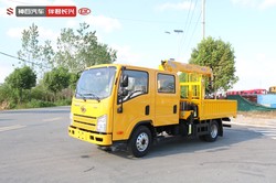 长兴SQS100-3（4吨）解放双排座抽油机检修车（随车吊）
