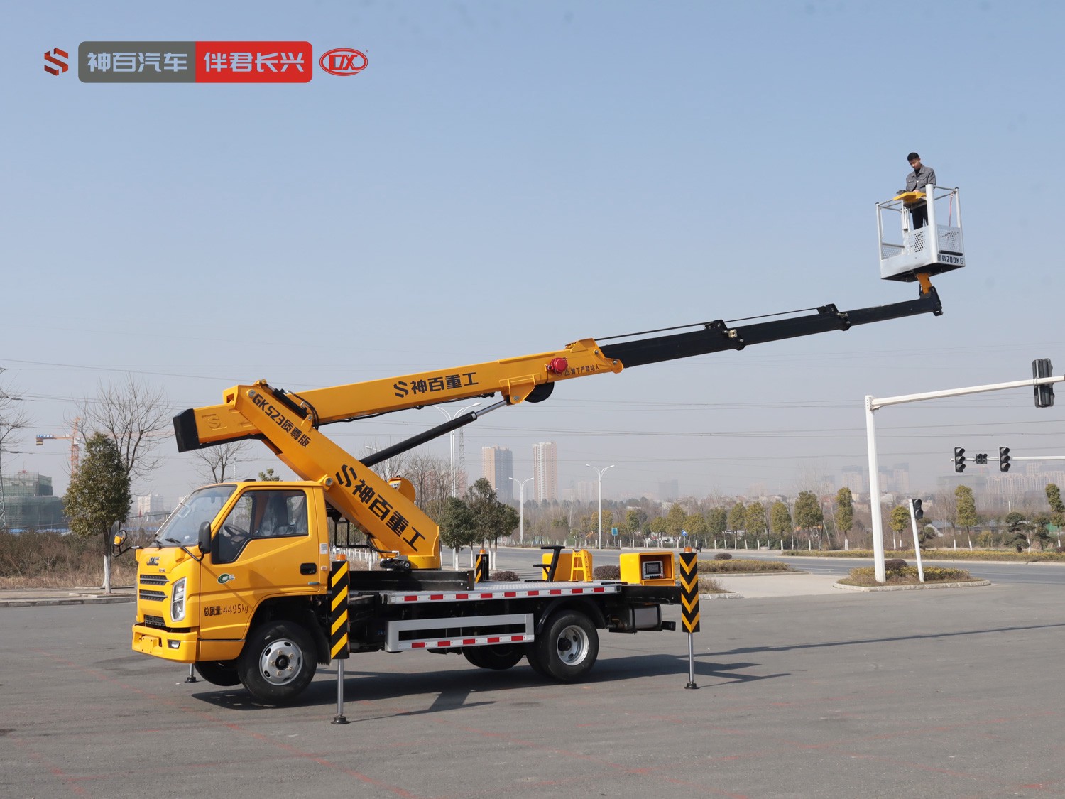江铃顺达蓝牌GKS23至尊版高空作业车 产品实拍