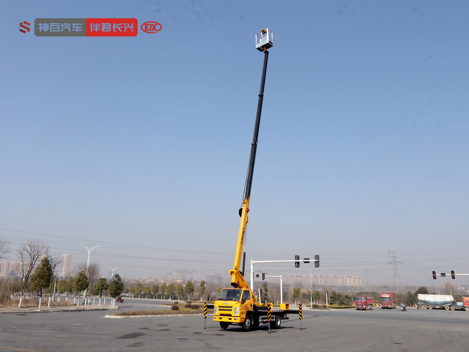 江铃顺达蓝牌GKS23至尊版高空作业车 产品实拍